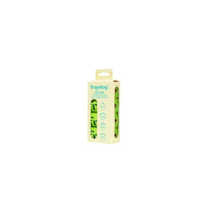 Picture of Freedog Compostable Pet Waste Bags | Eco-Friendly 4 rolls